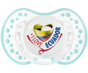 I Love Ecuador Sucete LOVI Dynamic Retro-blanc-lagon classique