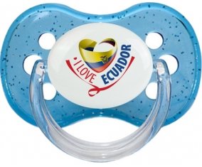 I Love Ecuador : Sucette Cerise personnalisée