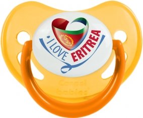 I Love Eritrea Sucete Physiologique Jaune phosphorescente