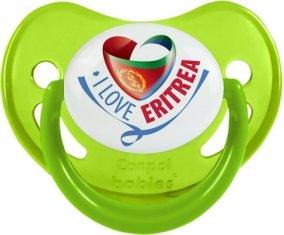 I Love Eritrea Sucete Physiologique Vert phosphorescente