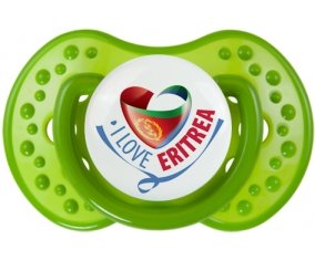 I Love Eritrea : Tétine LOVI Dynamic personnalisée