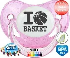Originale i love basket: Sucette Physiologique-su7.fr