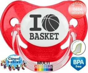Originale i love basket: Sucette Physiologique-su7.fr