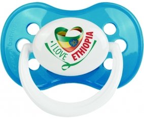 I Love Ethiopia Tétine Anatomique Cyan classique