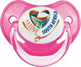 I Love South Africa Sucette Physiologique Rose classique
