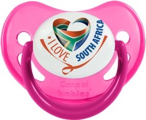 I Love South Africa Sucette Physiologique Rose phosphorescente