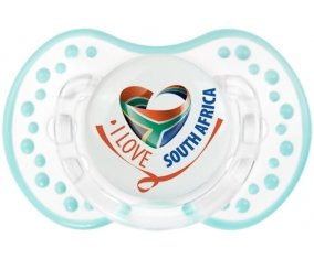 I Love South Africa Sucette LOVI Dynamic Retro-blanc-lagon classique