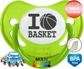 Originale i love basket: Sucette Physiologique-su7.fr