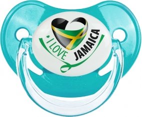 I Love Jamaica : Tétine Physiologique personnalisée