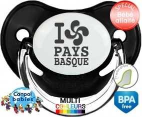 Originale i love pays basque: Sucette Physiologique-su7.fr