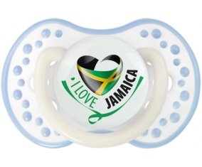 I Love Jamaica Sucete LOVI Dynamic Blanc-cyan classique