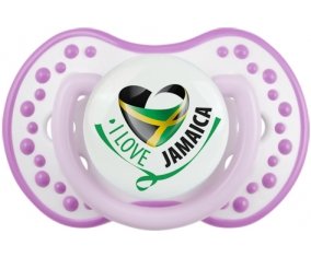 I Love Jamaica Sucete LOVI Dynamic Blanc-mauve classique