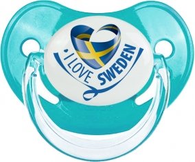 I Love Sweden : Sucette Physiologique personnalisée