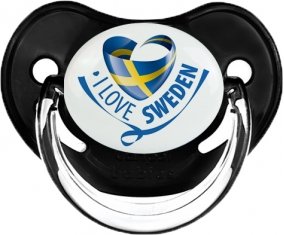 I Love Sweden Sucete Physiologique Noir classique