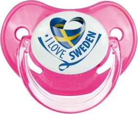 I Love Sweden Sucete Physiologique Rose classique