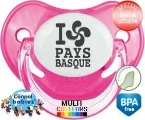 Originale i love pays basque: Sucette Physiologique-su7.fr