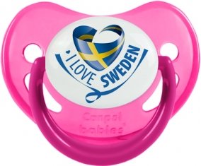 I Love Sweden Sucete Physiologique Rose phosphorescente