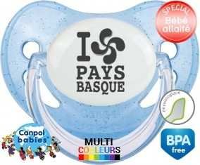 Originale i love pays basque: Sucette Physiologique-su7.fr