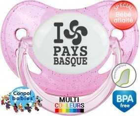 Originale i love pays basque: Sucette Physiologique-su7.fr