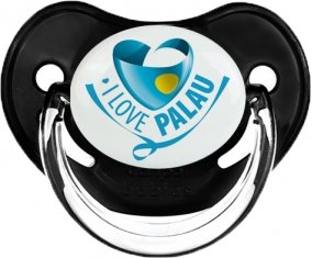 I Love Palau Sucette Physiologique Noir classique