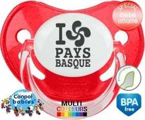 Originale i love pays basque: Sucette Physiologique-su7.fr