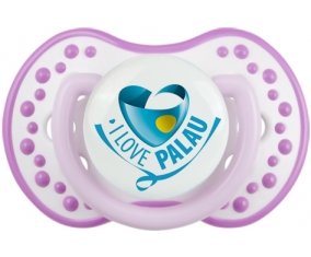 I Love Palau Sucette LOVI Dynamic Blanc-mauve classique