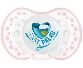 I Love Palau Sucette LOVI Dynamic Retro-blanc-rose-tendre classique