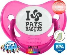 Originale i love pays basque: Sucette Physiologique-su7.fr