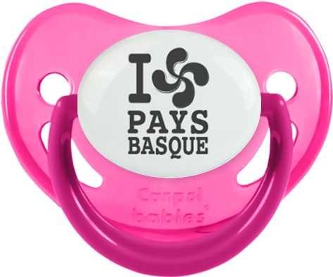 Originale i love pays basque: Sucette Physiologique-su7.fr