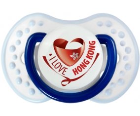 I Love Hong Kong Sucette LOVI Dynamic Marine-blanc-bleu classique