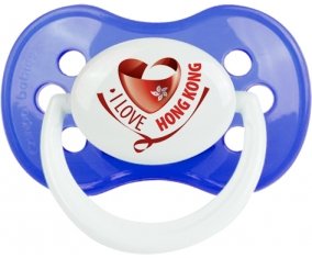 I Love Hong Kong : Sucette Anatomique personnalisée