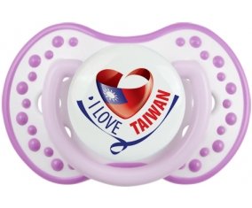 I Love Taiwan Sucete LOVI Dynamic Blanc-mauve classique