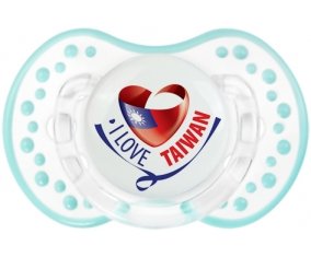 I Love Taiwan Sucete LOVI Dynamic Retro-blanc-lagon classique