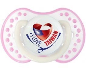 I Love Taiwan Sucete LOVI Dynamic Blanc-rose phosphorescente