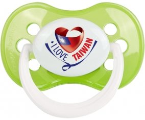 I Love Taiwan Sucete Anatomique Vert classique