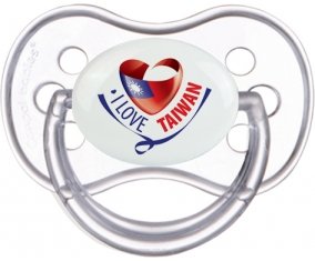 I Love Taiwan Sucete Anatomique Transparente classique