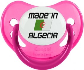Made in algeria design 1 Sucette Physiologique Rose phosphorescente