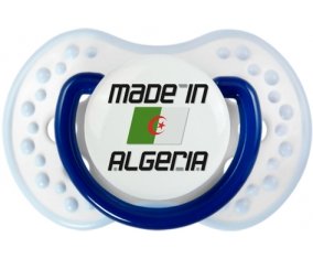 Made in algeria design 1 Sucette LOVI Dynamic Marine-blanc-bleu classique