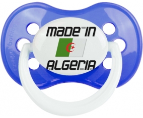 Made in algeria design 1 Tétine Anatomique Bleu classique