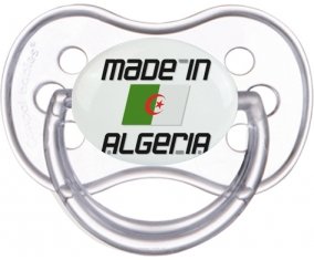 Made in algeria design 1 Tétine Anatomique Transparente classique