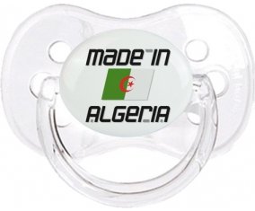 Made in algeria design 1 Sucette Cerise Transparent classique