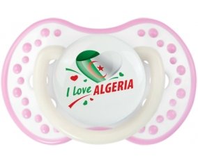 I love algeria design 2 Sucete LOVI Dynamic Blanc-rose phosphorescente