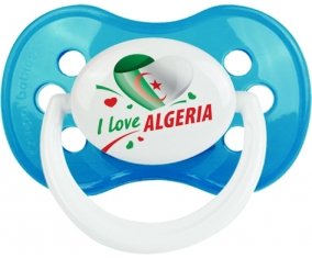 I love algeria design 2 Sucete Anatomique Cyan classique
