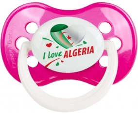 I love algeria design 2 Sucete Anatomique Rose foncé classique
