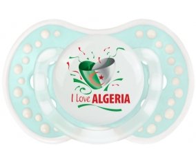 I love algeria design 3 Tétine LOVI Dynamic Retro-turquoise-lagon classique