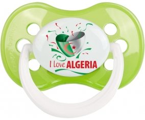 I love algeria design 3 Sucette Anatomique Vert classique