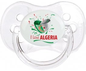 I love algeria design 3 Sucette Cerise Transparent classique