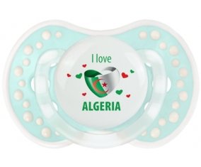 I love algeria design 4 Sucette LOVI Dynamic Retro-turquoise-lagon classique