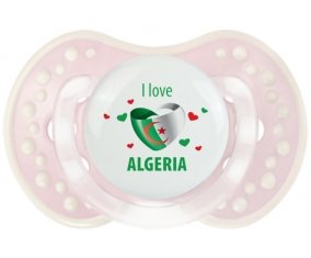 I love algeria design 4 Sucette LOVI Dynamic Retro-rose-tendre classique