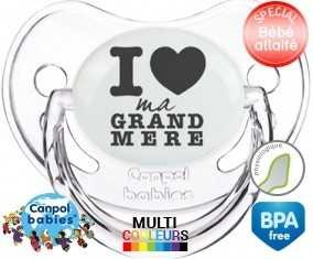 Originale i love ma grand mere: Sucette Physiologique-su7.fr